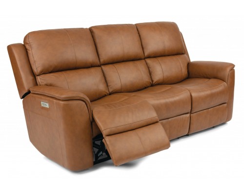 Henry Power Reclining Sofa with Power Headrests and Lumbar